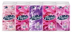 Платочки носовые PAPIA 3-х сл. Tender Bloom 10шт