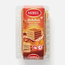 Торт Медовый с вареной сгущенкой 250г
