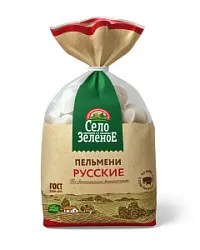 Пельмени Русские зам. 400г Село Зеленое 304