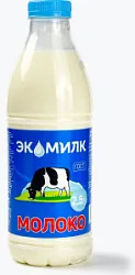 Молоко 2,5% 900 мл ЭкомилкПЭТ