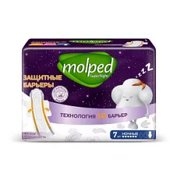 Прокладки Molped Super nuight 7шт