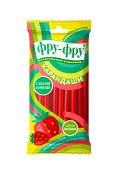 Мармелад жевательный  "Фру-фру" карандаши со вкусом клубники 80г