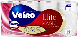 Туалетная бумага Вейро 9с48 Magic четырехсл. 8шт