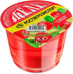 Желе фрукт. "Клюква" 125г (12)