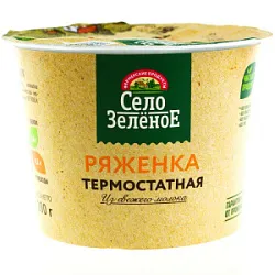 Ряженка 4% 0,2 кг ТМ Село Зеленое