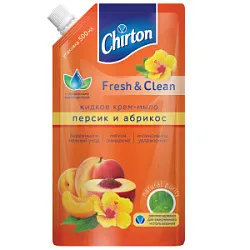 Крем-мыло жидкое CHIRTON Персик и абрикос 500мл