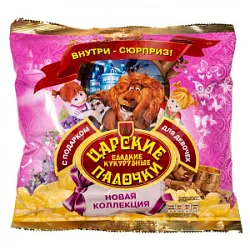 Кукурузные палочки Царские с подарком для мальчиков 70г Рузик