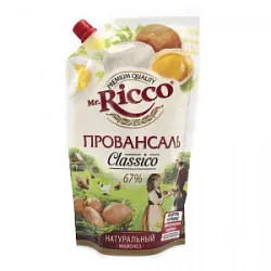Майонез Mr. Ricco Провансаль 67% 400мл