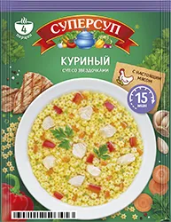 Суп Куриный суп СУПЕРСУП Звездочки 70г в ш/б 2126314  10%
